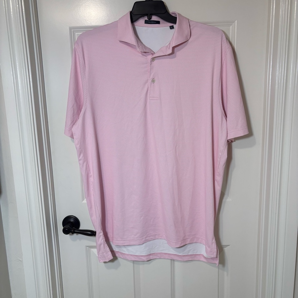 Turtleson Golf Pink Polo Shirt Men’s L